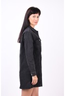 Rochie Pieces Pcsaga Short Grey Denim